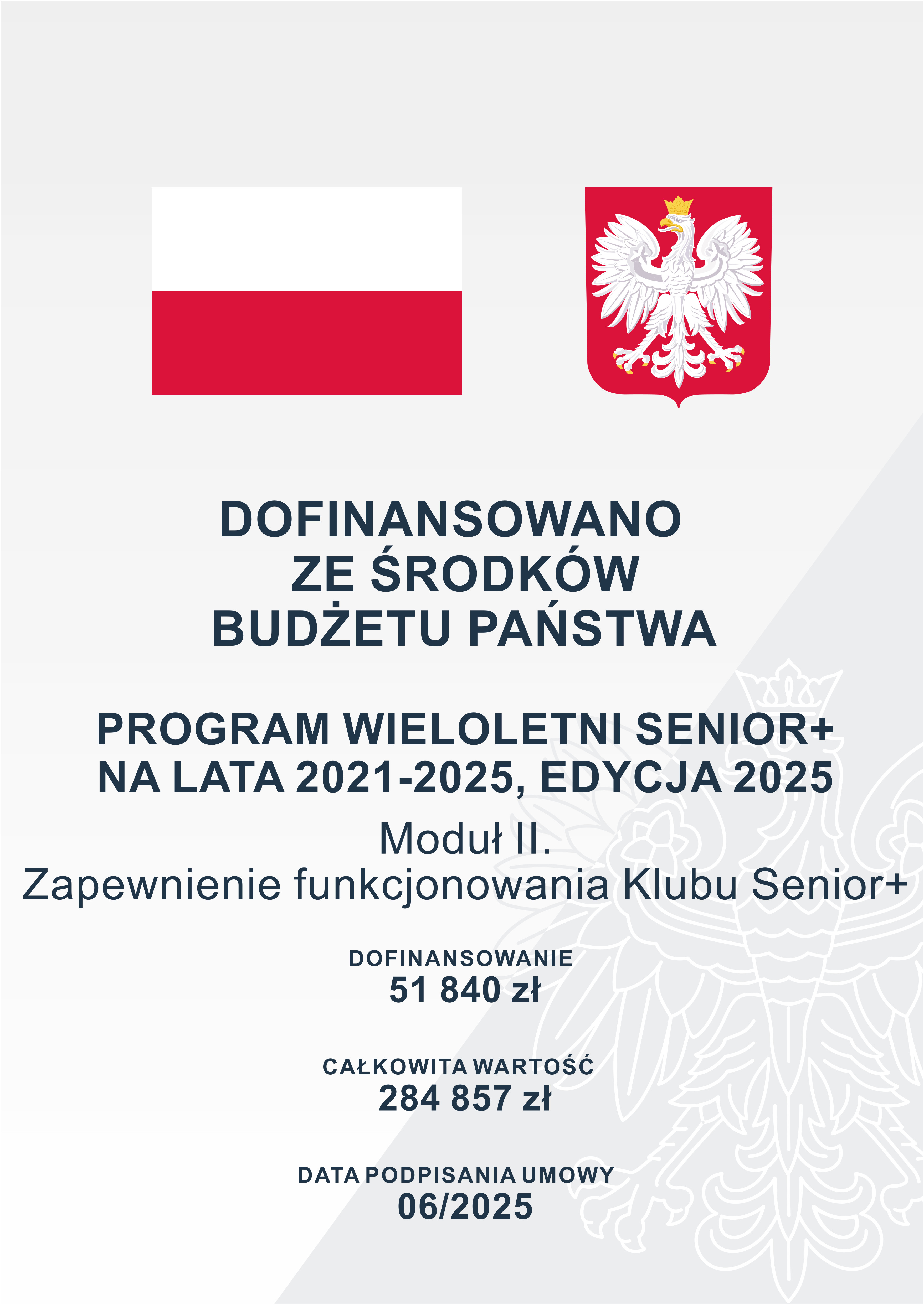 PLAKAT KLUB SENIOR 2025